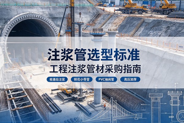 米林注浆管选型标准